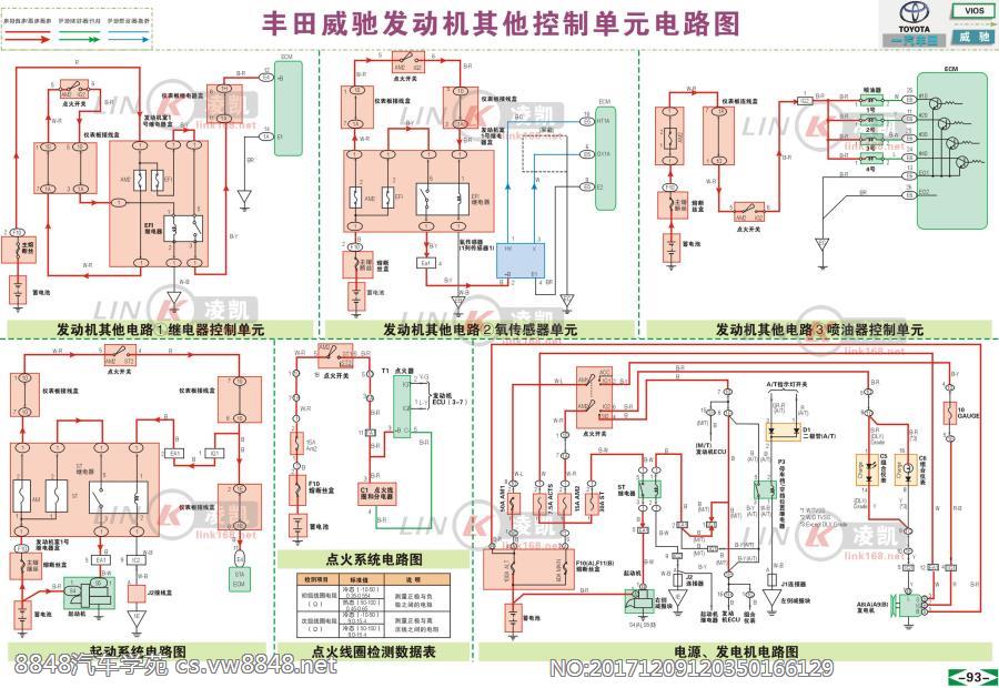 一汽丰田威驰 2·发动机控制系统与发动机其他控制单元资料图